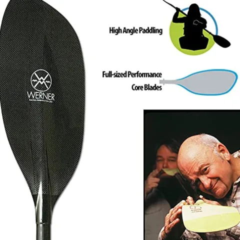 Werner Ikelos Carbon Bent Shaft Kayak Paddle
