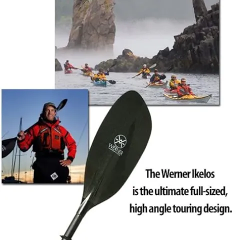 Werner Ikelos Carbon Bent Shaft Kayak Paddle