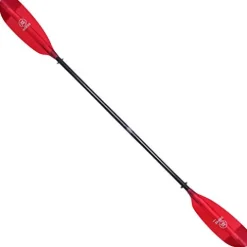 Werner Paddles Camano Fiberglass Kayak Paddle Red