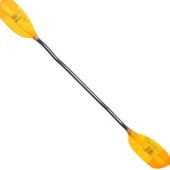Werner Paddles Sherpa Fiberglass Bent Shaft Whitewater Kayak Paddle Amber