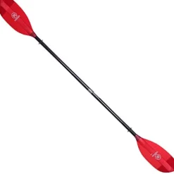 Werner Paddles Shuna Fiberglass Kayak Paddle Translucent Red
