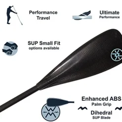 Werner Paddles Trance 85 Adjustable Carbon Stand-Up Paddle 70-86in SM