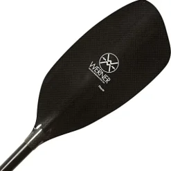 Werner Paddles Whitewater Kayak Paddle Carbon Bent Shaft 197cm