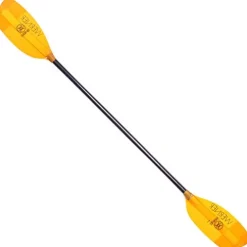 Werner Sherpa Fiberglass Straight Shaft Whitewater Kayak Paddle Amber