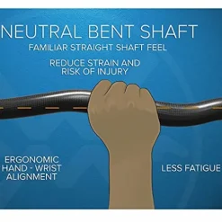 Werner Sherpa Fiberglass Bent Shaft Whitewater Kayak Paddle 197cm Amber