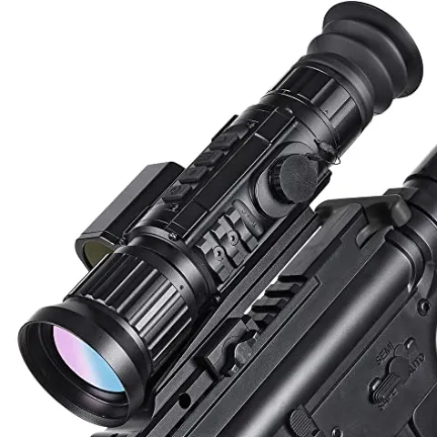 WestHunter NTS35LRF Thermal Imaging Tactical Infrared Night Vision Scope with Rangefinder Black 35mm