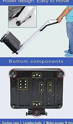 Whole Body Vibration Machine – Dual Motor Commercial Dual Motor Large Vibrating Platform USB Programmable