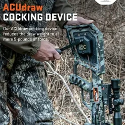 Wicked Ridge NXT 400 Hunting Crossbow Package with ACUdraw and Pro-View Scope Peak Camo