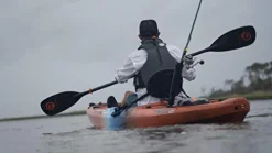 Wilderness Systems Apex Carbon Angler Kayak Fishing Paddle | Carbon Fiber Blade | Adjustable Shaft (240-260cm) Black