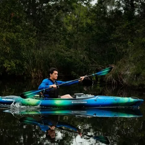 Wilderness Systems Pungo 105 Sit Inside Recreational Kayak Purple Dawn