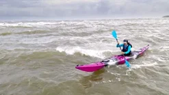 Wilderness Systems Tempest 170 Sit Inside Touring Kayak Adjustable Skeg Phase 3 Air Pro Seating Yellow