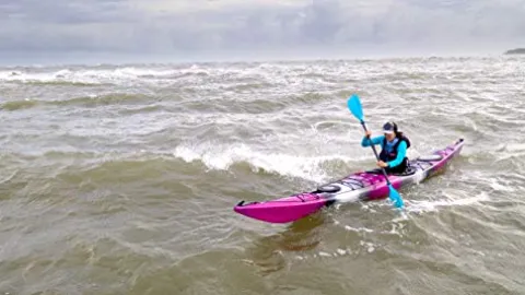 Wilderness Systems Tempest 170 Sit Inside Touring Kayak Adjustable Skeg Phase 3 Air Pro Seating Yellow