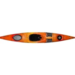 Wilderness Systems Tsunami 140 Sit Inside Touring Kayak with Rudder Mango