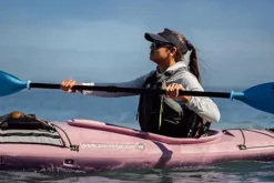 Wilderness Systems Tsunami 140 Sit Inside Touring Kayak with Rudder Purple Dawn