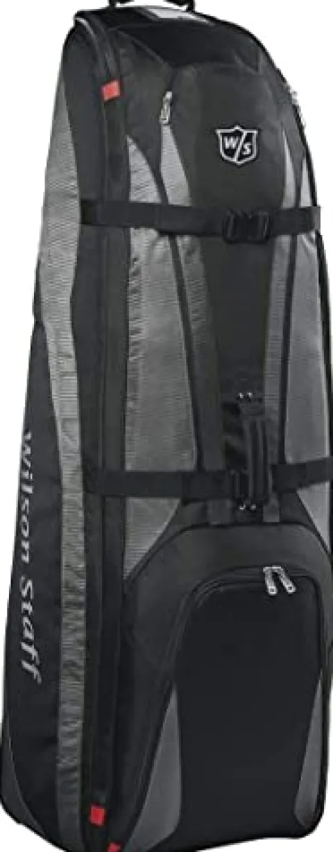 WILSON Staff Pro Wheeled Travel Cover Black