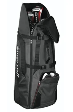 WILSON Staff Pro Wheeled Travel Cover Black