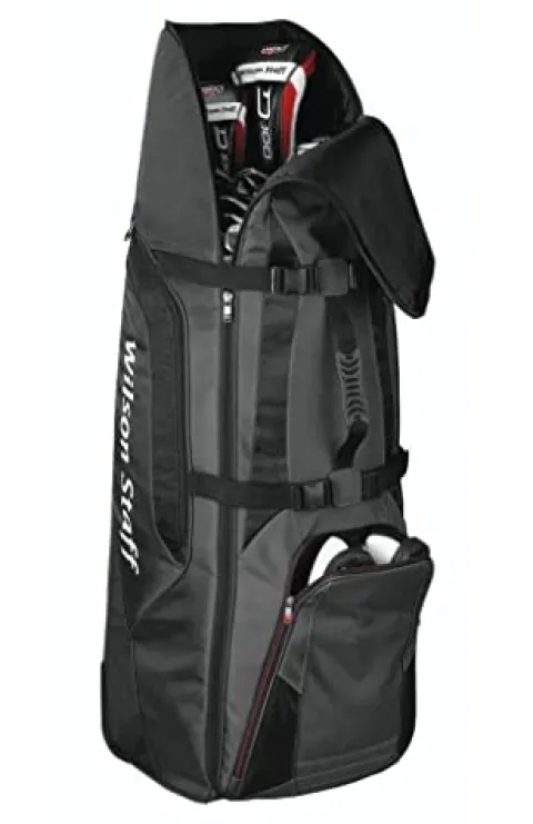 WILSON Staff Pro Wheeled Travel Cover Black