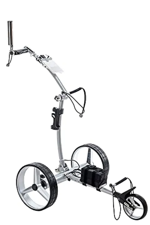 WINGS CADDY Golf Push Cart Remote Control Electric Silver Body