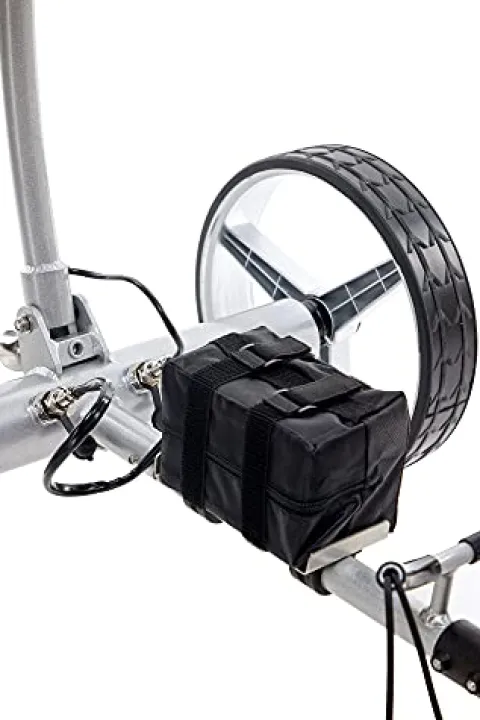 WINGS CADDY Golf Push Cart Remote Control Electric Silver Body