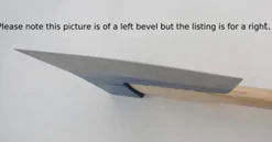 Wisemen Trading Muller Big and Long Broad Axe Ash Handle Left Bevel Natural Forged