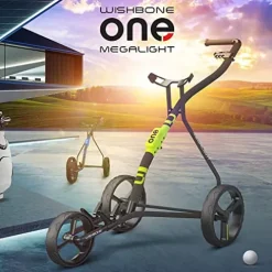 WishboneGolf Wishbone One Golf Push Cart Lime