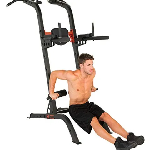 Women’s Health Men’s Health Multi-Function Power Tower Black