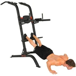 Women’s Health Men’s Health Multi-Function Power Tower Black