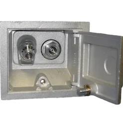 Woodford Freezeless Wall Hydrant Concealed in Wall Box