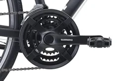 XDS Cross200 21 Speed Hybrid Bike Commuter City Bike 700C Matte Black