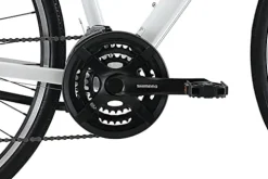 XDS Women’s Cross 200 21-Speed Step-Through Hybrid Bicycle White