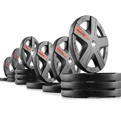 XMark Lumberjack OB86 7′ Weight Bar Olympic Bar 365 lb Texas Star Olympic Weight Set 29) 365 lb Set & Bar