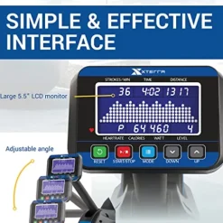 XTERRA Fitness ERG700 Rower Black