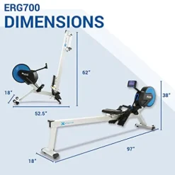 XTERRA Fitness ERG700 Rower Black