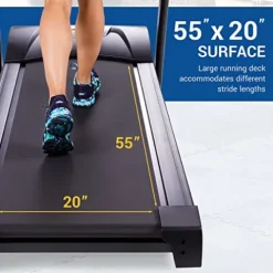 XTERRA Fitness TR300 Folding Treadmill Black