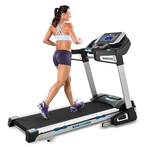 XTERRA Fitness TRX4500 Portable Treadmill Black Silver