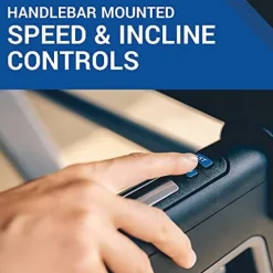 XTERRA Fitness TRX4500 Portable Treadmill Black Silver