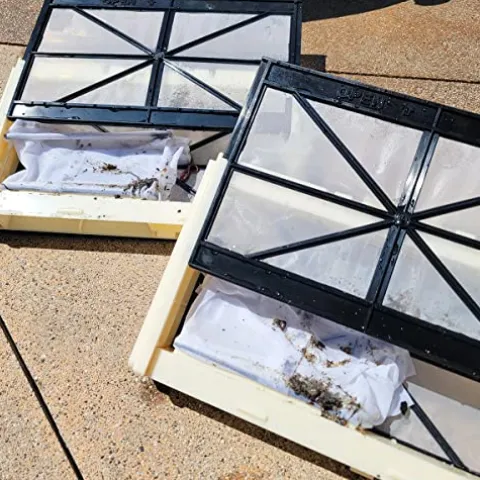 XtremepowerUS Automatic Robotic Pool Cleaner with Extra-Large Filter Basket, White