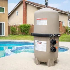 XtremepowerUS DE Pool Filter 60 Sq Ft 120 GPM for In-Ground Pool & Spa