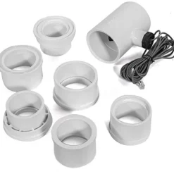 XtremepowerUS Pool Chlorine Generator Salt Chlorinator White