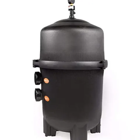 XtremepowerUS Pro-Series Pool Cartridge Filter In-Ground Swimming Pool and Spa Filter System Black