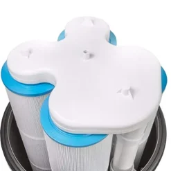 XtremepowerUS Pro-Series Pool Cartridge Filter In-Ground Swimming Pool and Spa Filter System Black