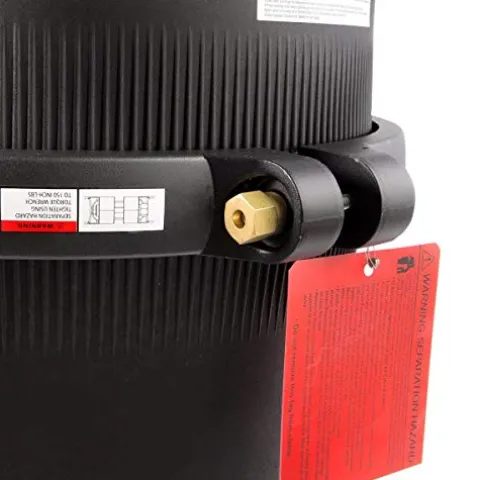 XtremepowerUS Pro-Series Pool Cartridge Filter In-Ground Swimming Pool and Spa Filter System Black