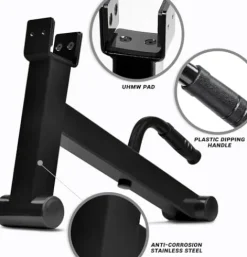 Yes4All Combo Barbell – Deadlift Jack – Silence Drop Pad – Weight Plate Blue