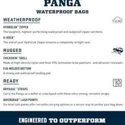 YETI Panga 75 Airtight Waterproof Submersible Duffel Bag King Crab