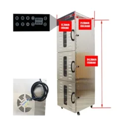 Yokoma 30-Layer Food Dehydrator for Fruits, Vegetables, and Pet Treats