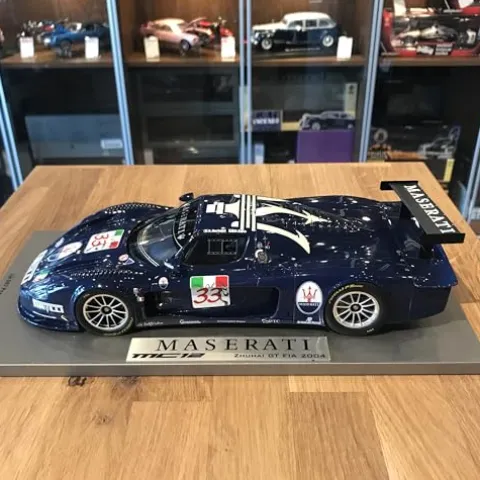 YOMA BBR Resin Car Model 1:18 MC12#33 FIA GT Winner Zhuhai 2004 P1803