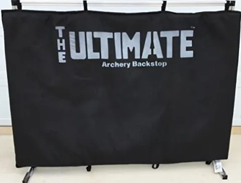 youremodel Ultimate Archery Backstop and Stand 4’x6′ Black