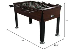 Ytong 54″ Wooden Football Table Soccer Game WOOD-NEW