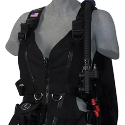 Zeagle Zena BCD w/Inflator, Hose and RE Valve – XL Black