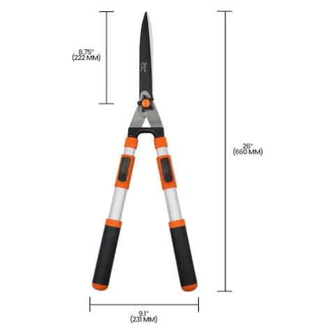 Zenport Hedge Shear HS723-12PK Orange/Black